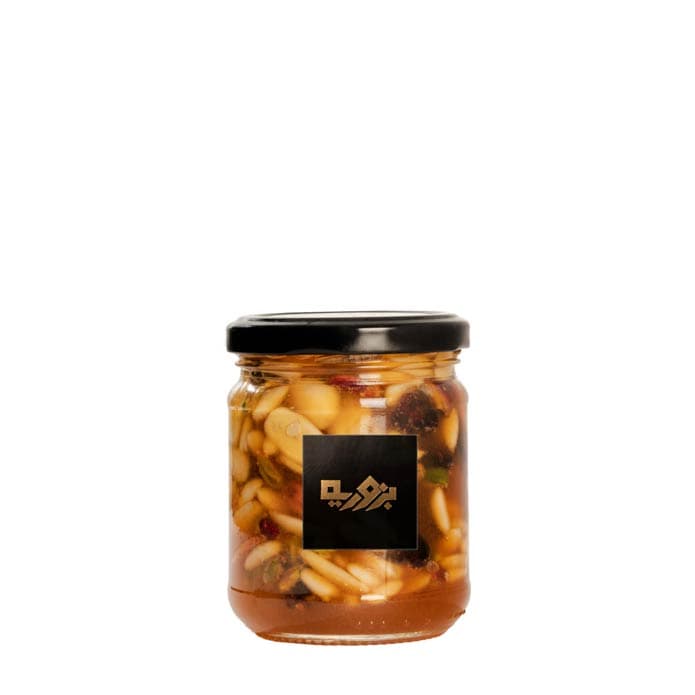 خلطة العسل بالمكسرات صغيرة بزورية (تقريبًا 250 غم)