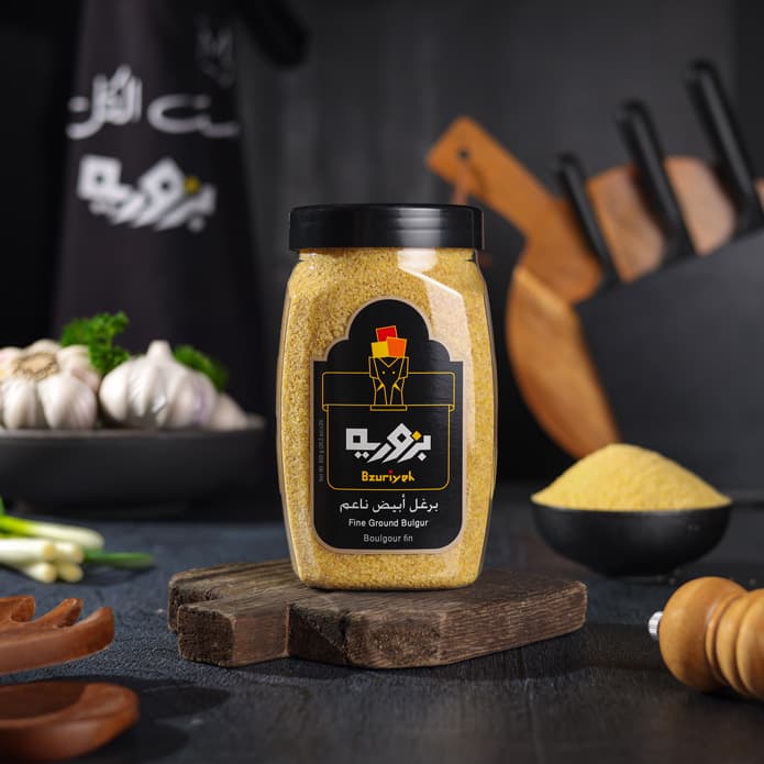 برغل أبيض ناعم بزورية (800 غم)