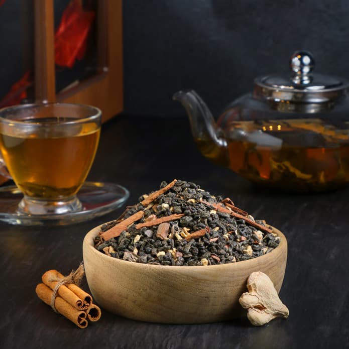 Bzuriyeh Green Tea with Ginger