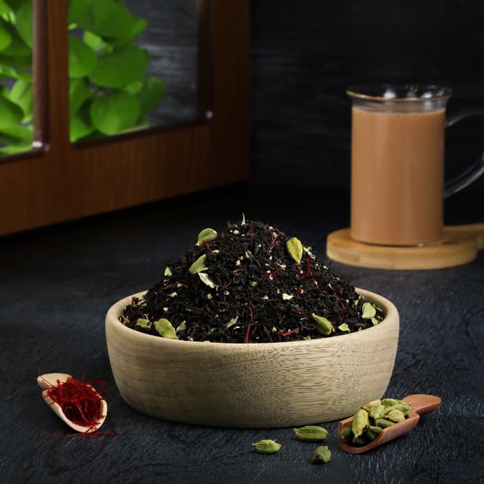 Bzuriyeh Karak Saffron Tea