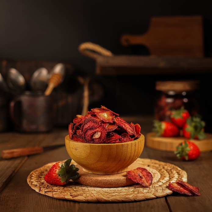 Bzuriyeh Dried Strawberry (No Added Sugar)