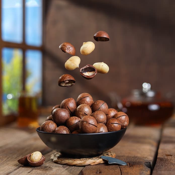 مكاداميا بقشرها بزورية (500 g)