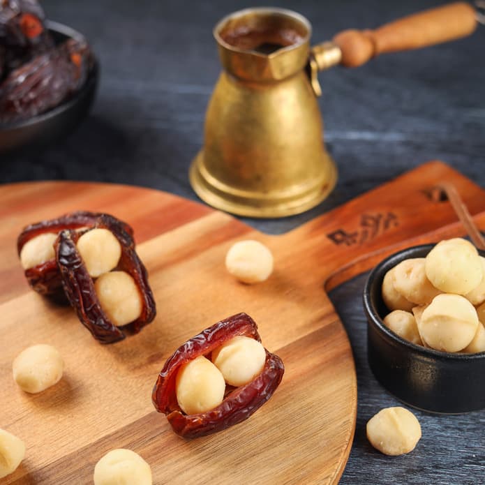 Bzuriyeh Macadamia Stuffed Dates
