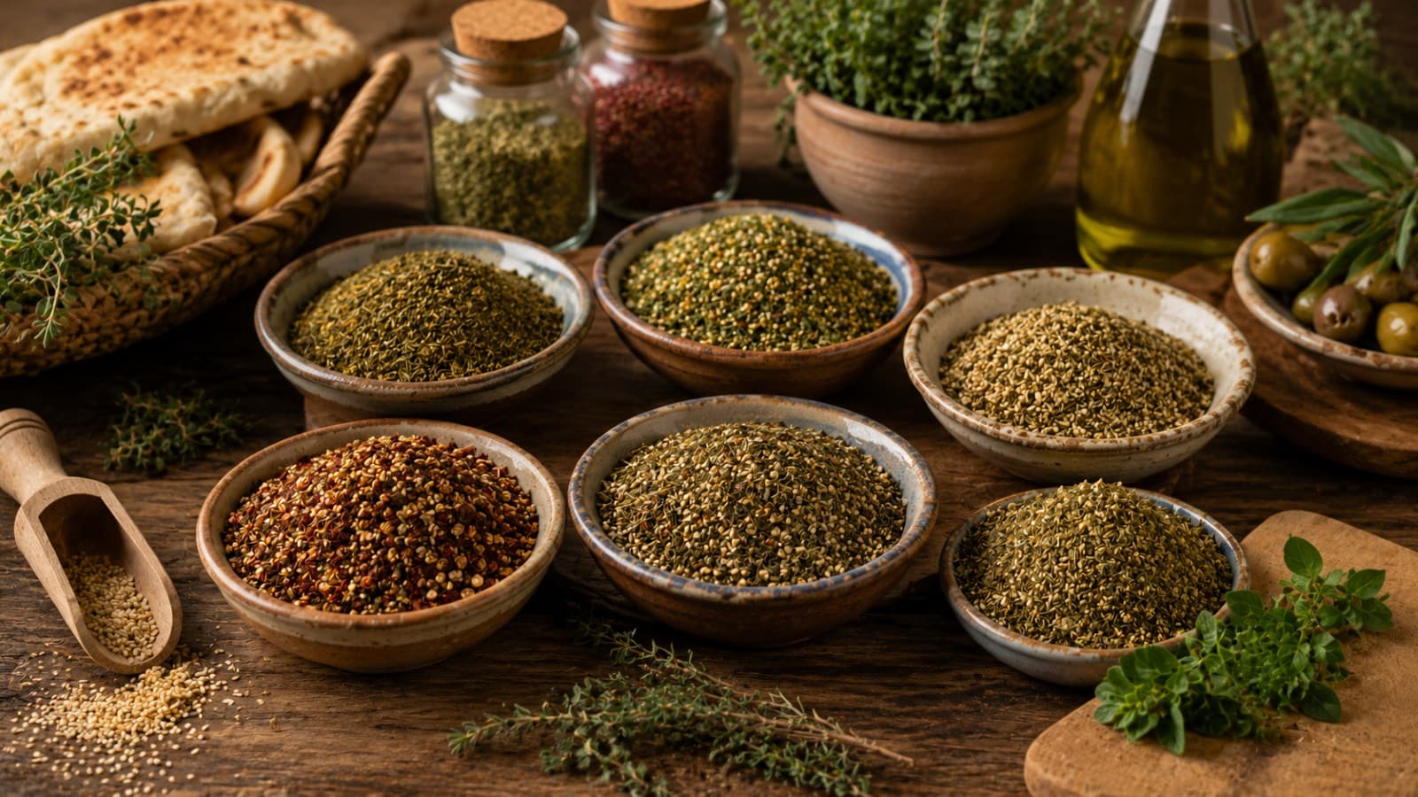 الزعتر والخلطات التقليدية
