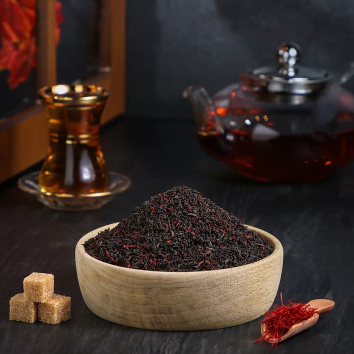 Bzuriyeh Saffron Red Tea