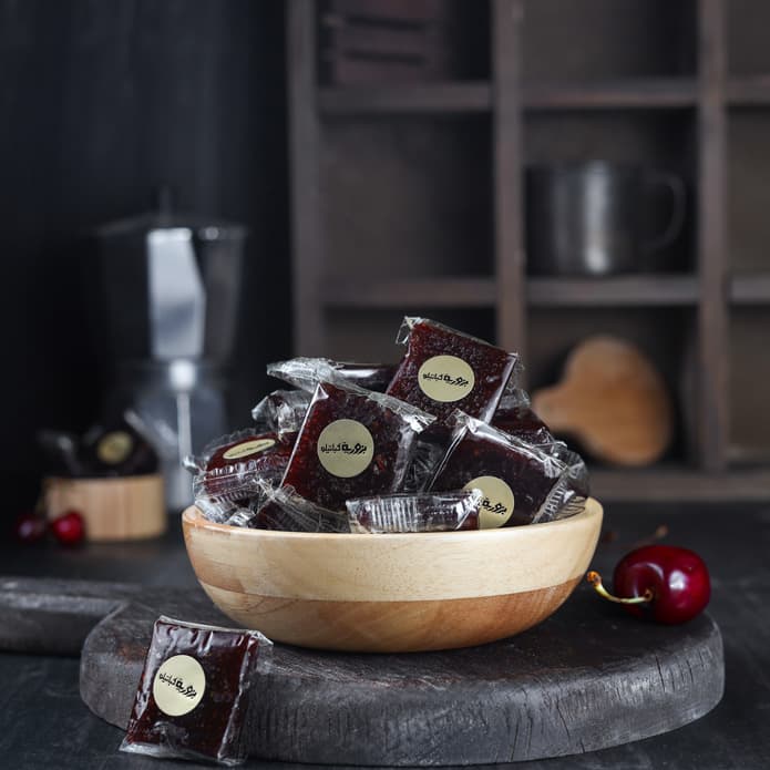 Bzuriyeh Cherry Apricot Paste Square